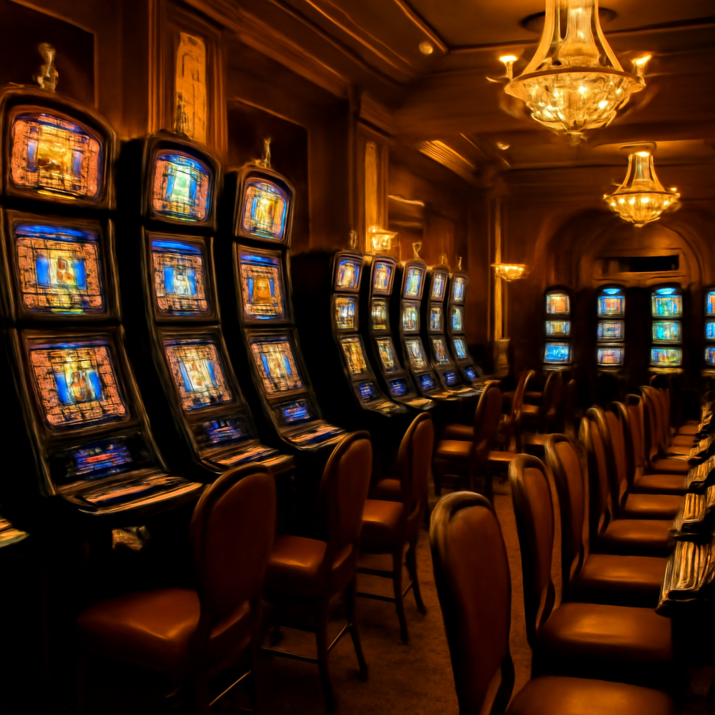 Casino interior atmosphere at KatsuBet Login